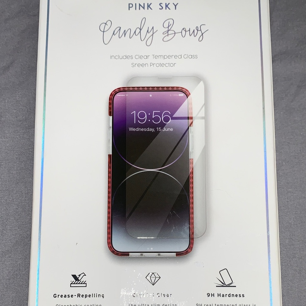 🆕-Candy Canes iPhone 16 Pro Max Case - Candy Bows - Picture 6 of 7
